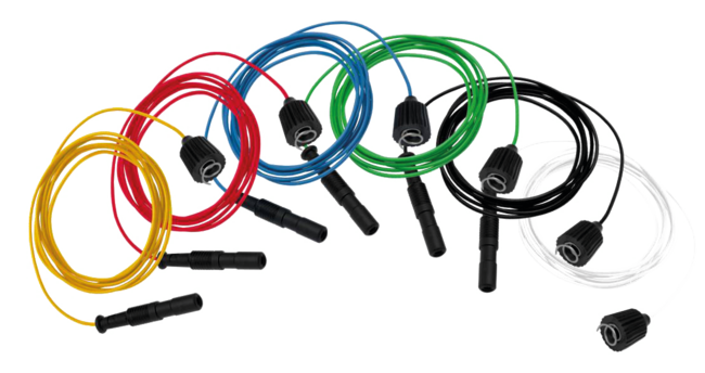 Korkenzieher-Elektroden-Set Spiral-Nadel 0,6 mm, Kabel 1 m Korkenzieher-Elektroden-Set Spiral-Nadel 0,6 mm, Kabel 1 m